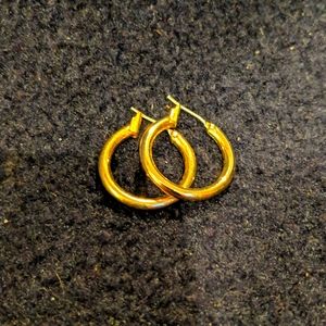 Golf Hooped Earrings